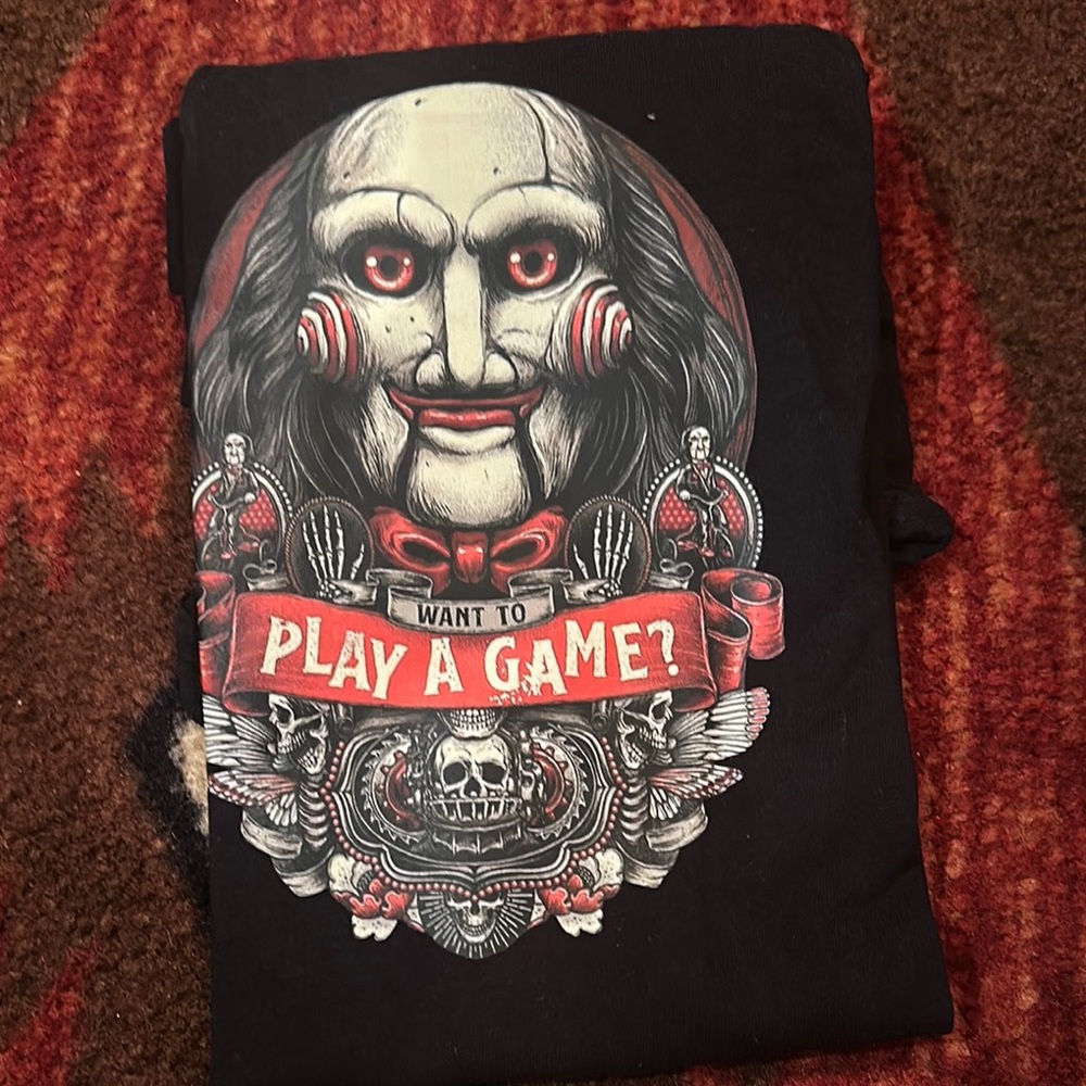 Black Jigsaw Puzzle T-Shirt